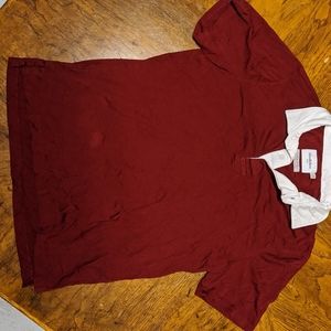 Goodfellow Red Polo shirt